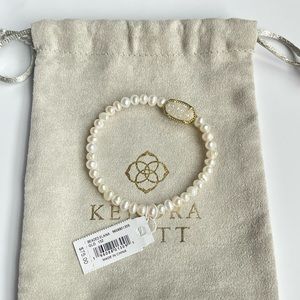 Kendra Scott beaded Elaina bracelet with pearls